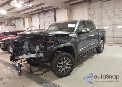 2025 Toyota Tundra Crewmax Platinum z USA, uszkodzony, nr VIN 5TFMA5DB5SX247306